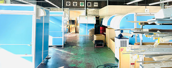 提携先キッチンカー専門工場